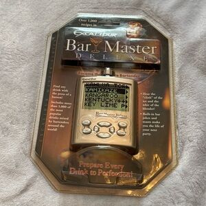 Excalibur BarMaster Deluxe Drink Recipe‎ Assistant NIB 1000+ Recipes